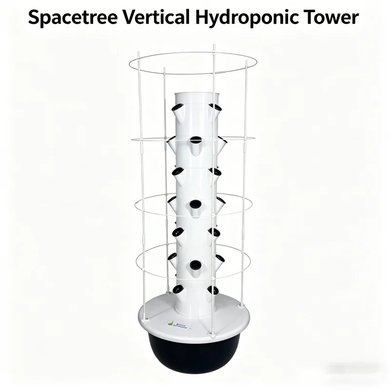 Indoor Herb Garden Kit - Smart Vertical Hydroponic Tower Indoor Garden