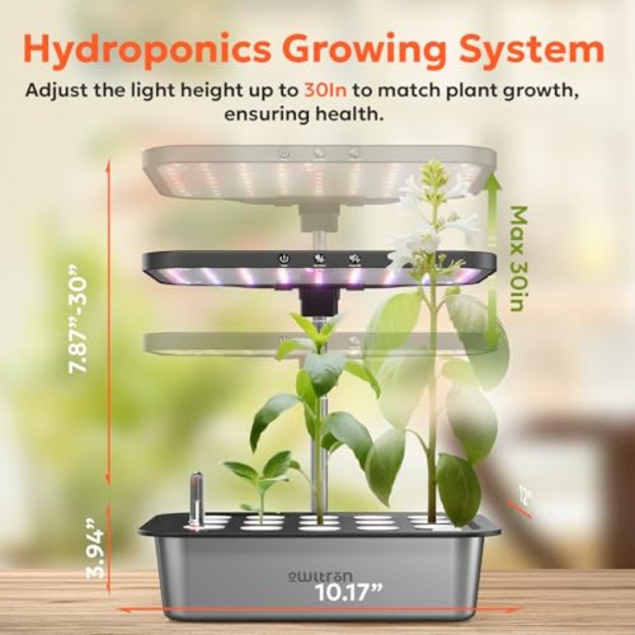 Indoor herb garden kit with 15 - đánh giá và giá Indoor Herb Garden Kit