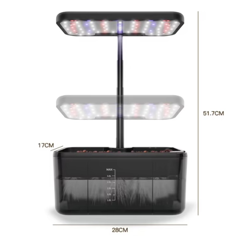 4.6L Indoor Growing System wit - đánh giá và giá Indoor Herb Garden Kit