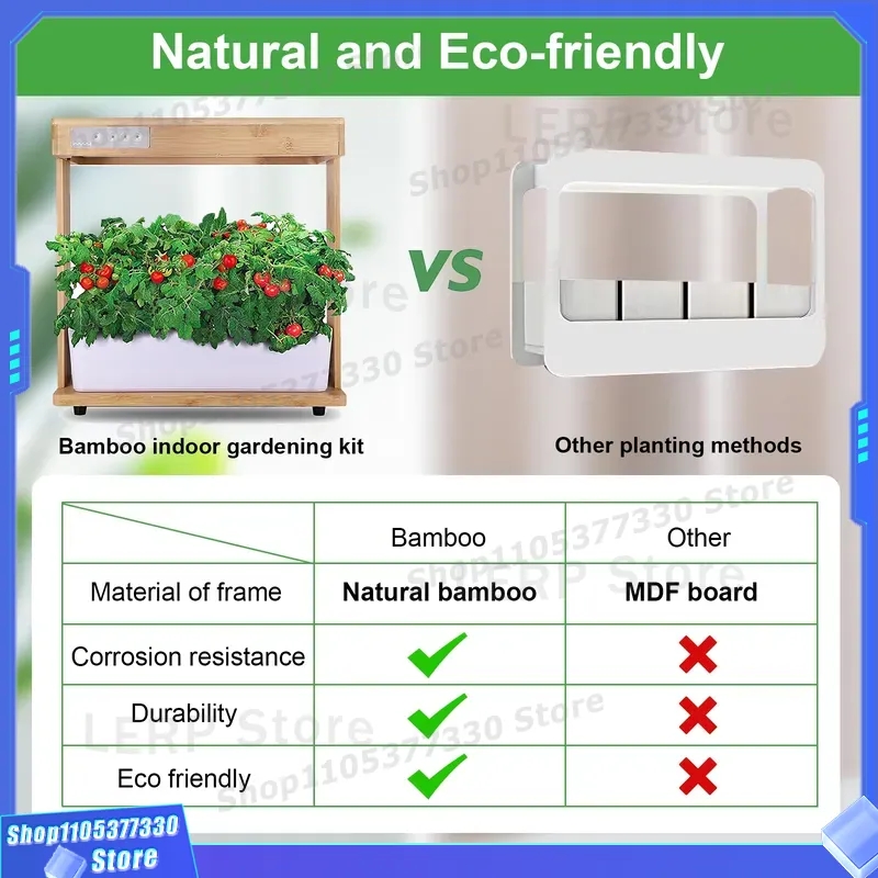 IGS-05 Smart Hydroponic Garden - đánh giá và giá Indoor Herb Garden Kit