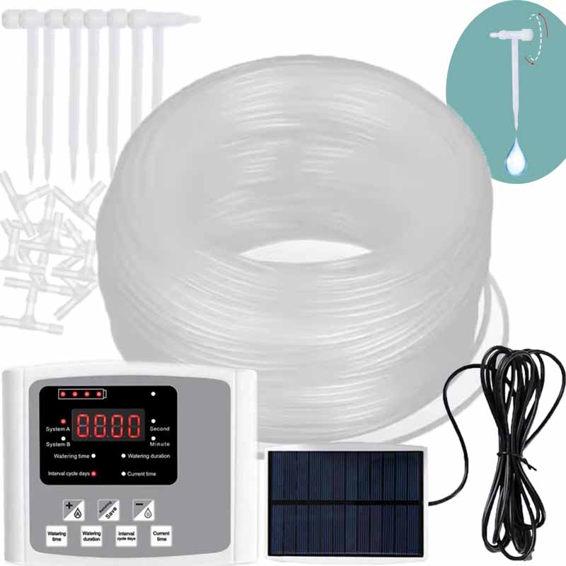 Automatic Solar Energy Drip Ir - đánh giá và giá Smart Garden Valve