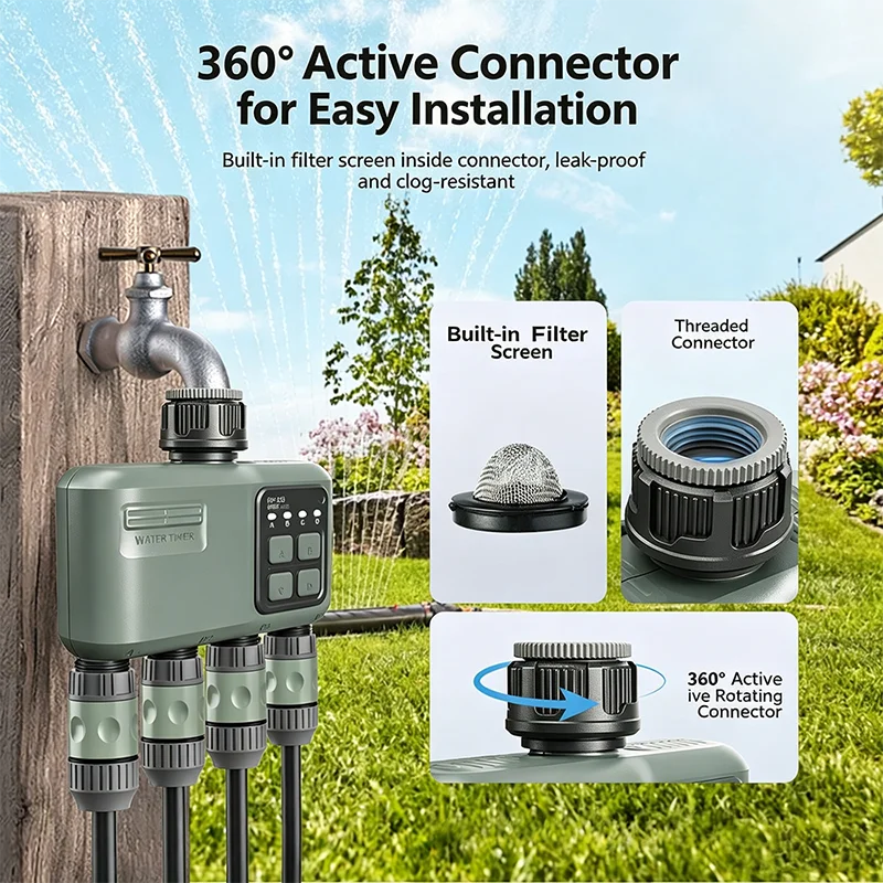 Plant Self Watering System WiF - đánh giá và giá Smart Garden Valve