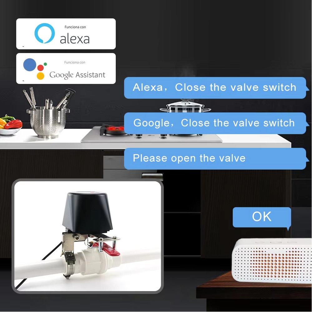 Tuya Zigbee or Wifi Water Valv - đánh giá và giá Smart Garden Valve