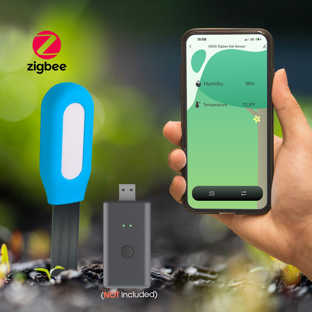 1PCS Tuya Zigbee Soil Sensor H - đánh giá và giá Smart Garden Usa
