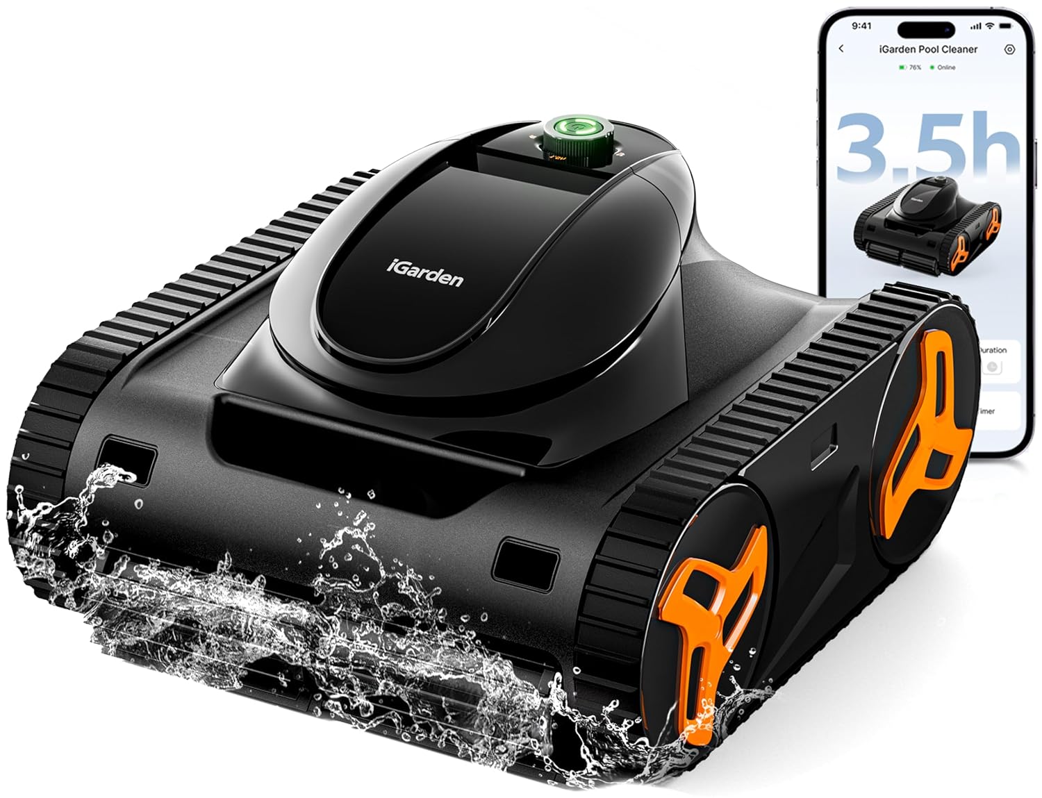 Robotic Pool Cleaner KN Series - đánh giá và giá Smart Garden