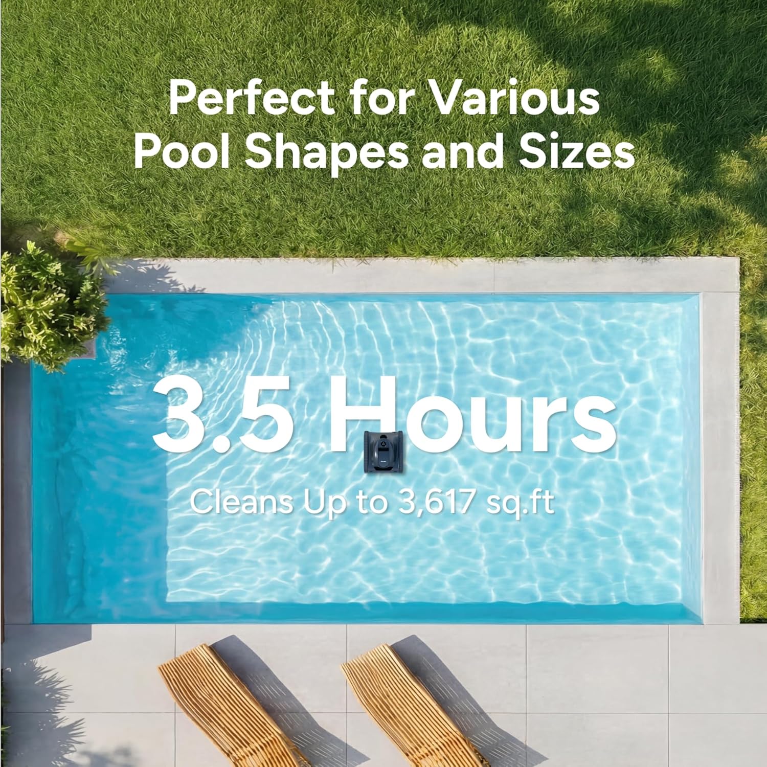 Robotic Pool Cleaner KN Series - đánh giá và giá Smart Garden