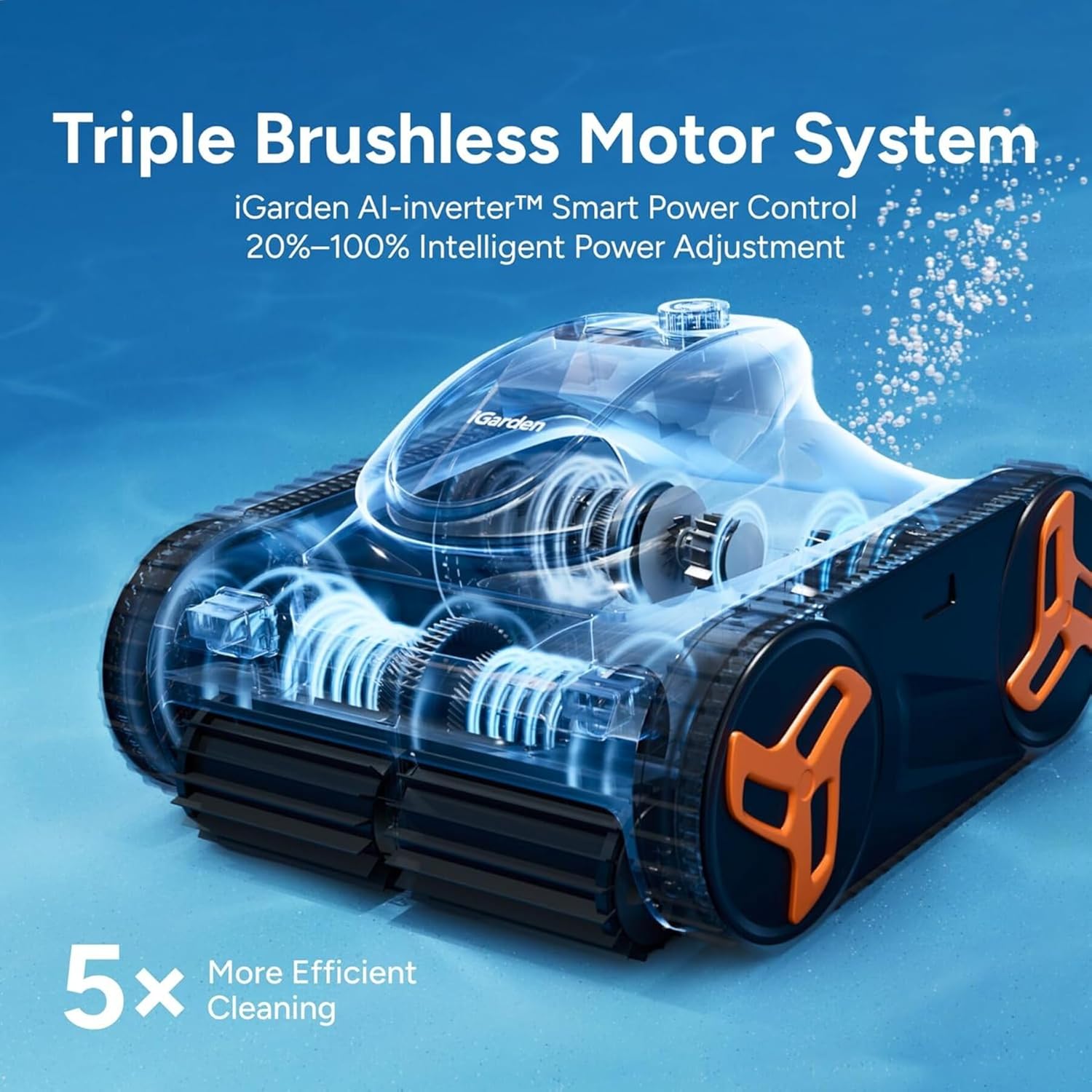 Robotic Pool Cleaner KN Series - đánh giá và giá Smart Garden