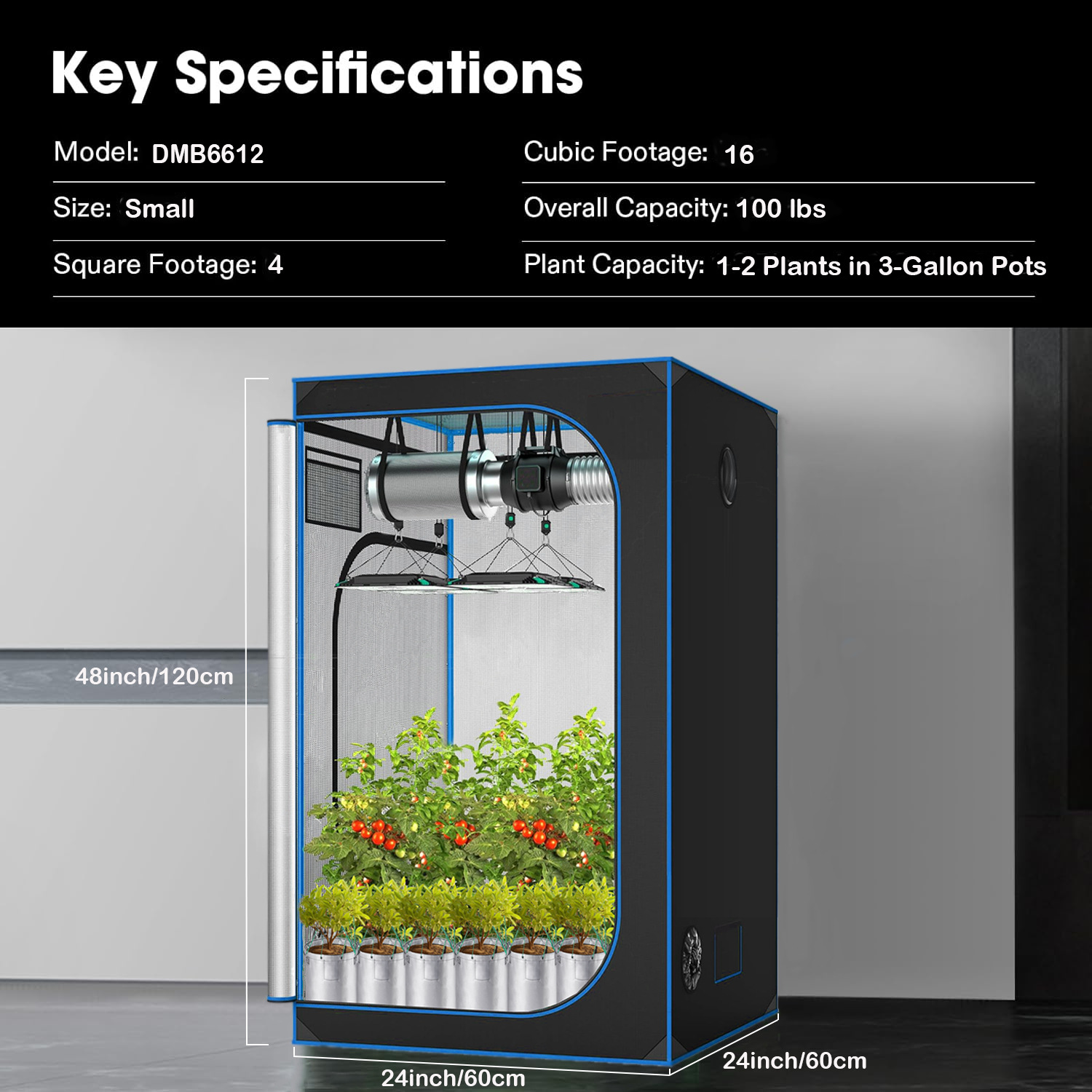 C3 Greenhouse Indoor Grow Tent - đánh giá và giá Grow Tent Complete Kit