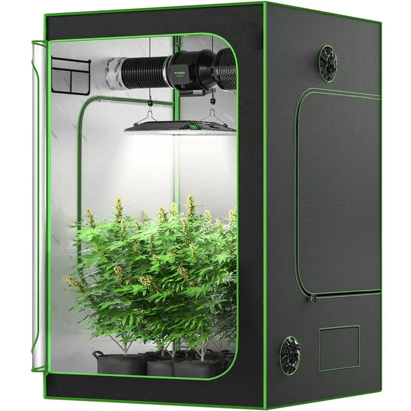 ROHE 100x100x200cm Hydroponic  - đánh giá và giá Grow Tent Complete Kit