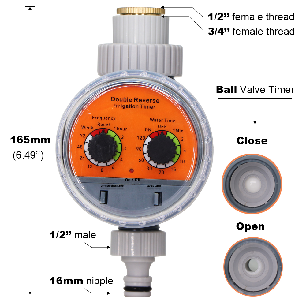 MUCIAKIE Van Bi Nước Sân Vườn  - đánh giá và giá Smart Garden Valve