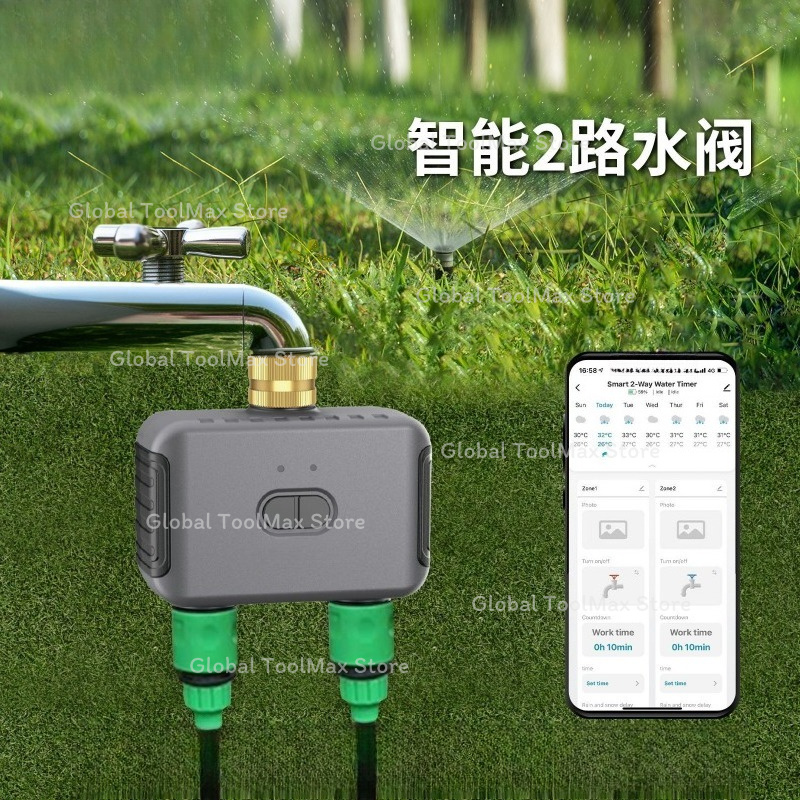 Bluetooth Smart 2-Way Irrigati - đánh giá và giá Smart Garden Valve