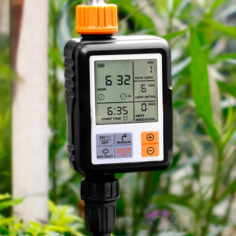 Electronic Garden Water Timer, - đánh giá và giá Smart Garden Water Timer