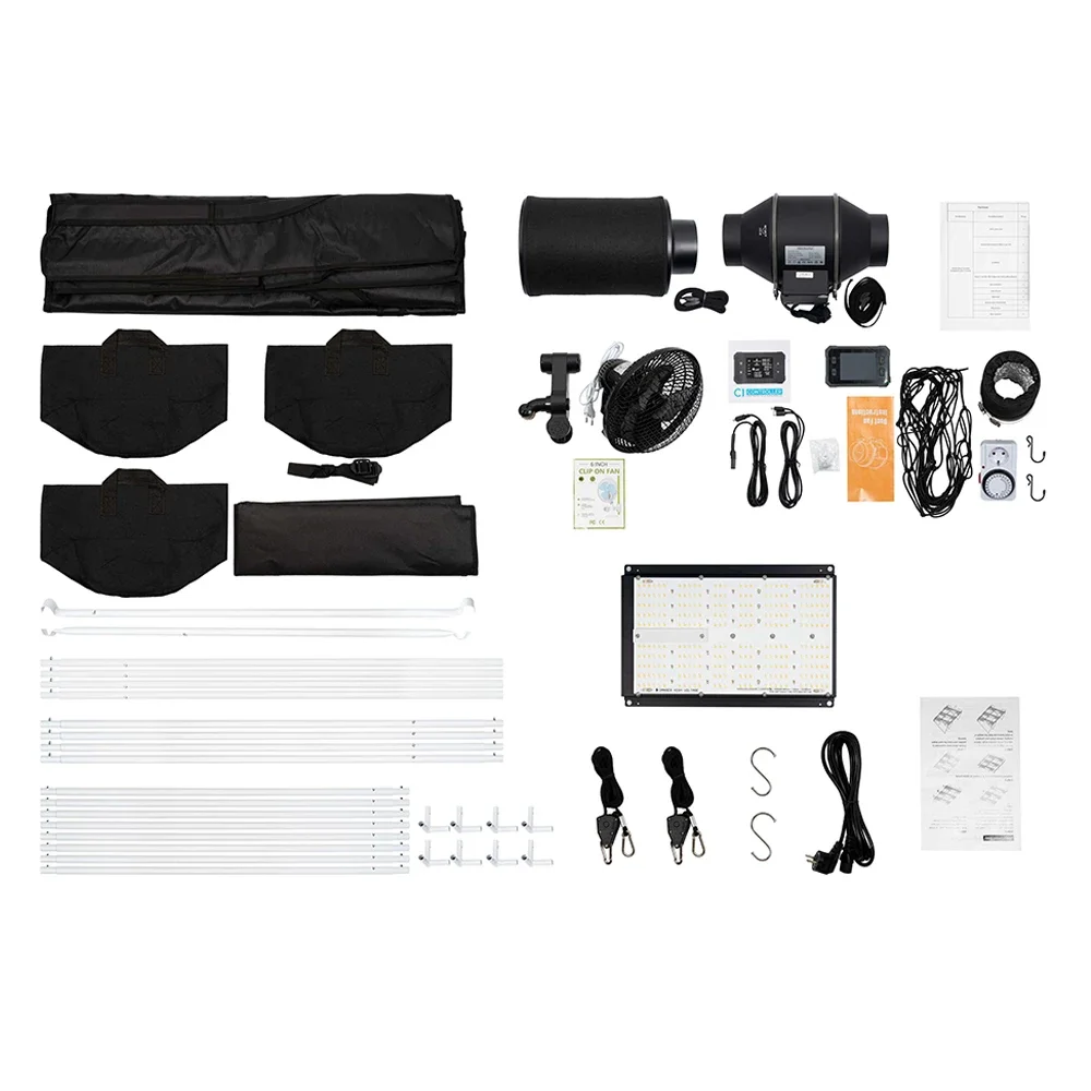 BAVAGREEN Hydroponic System Sm - đánh giá và giá Grow Tent Complete Kit