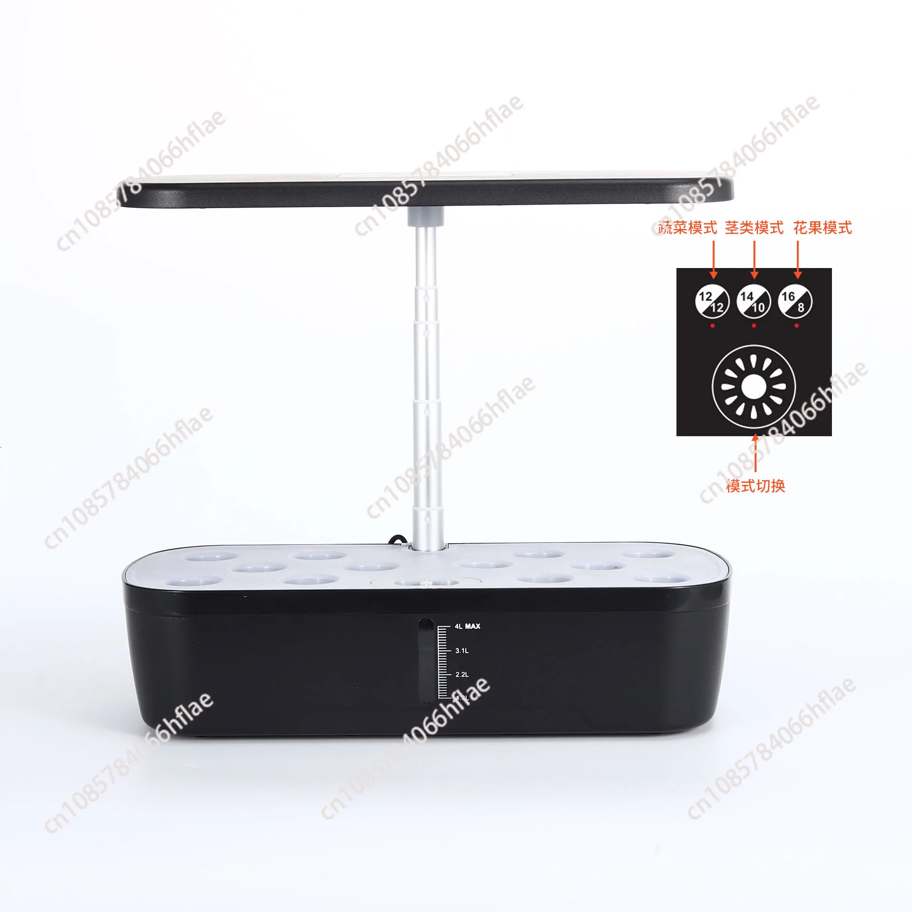 12 Pods Hydroponics Growing Sy - đánh giá và giá Indoor Herb Garden Kit