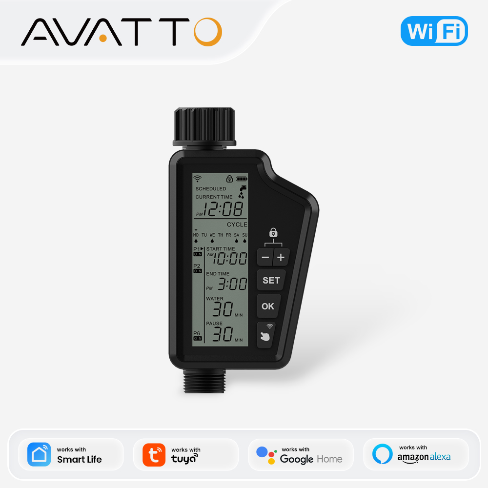 AVATTO Tuya WIFI Smart Garden  - đánh giá và giá Smart Garden Valve