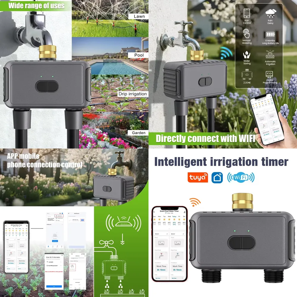WAP01 WiFi APP Control Dual Ho - đánh giá và giá Smart Garden