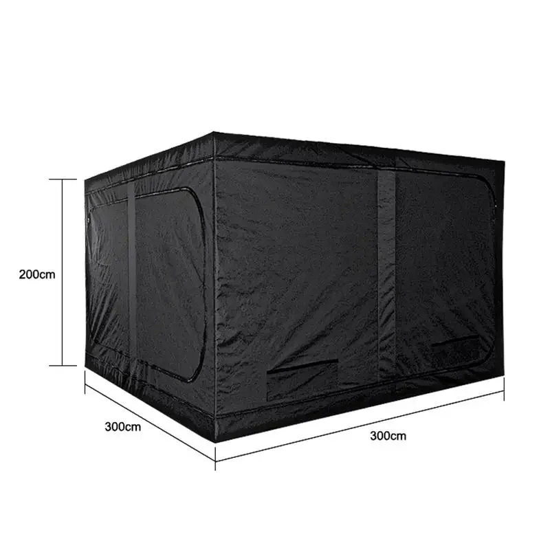 Factory Direct Supply 10'x10'  - đánh giá và giá Grow Tent Complete Kit