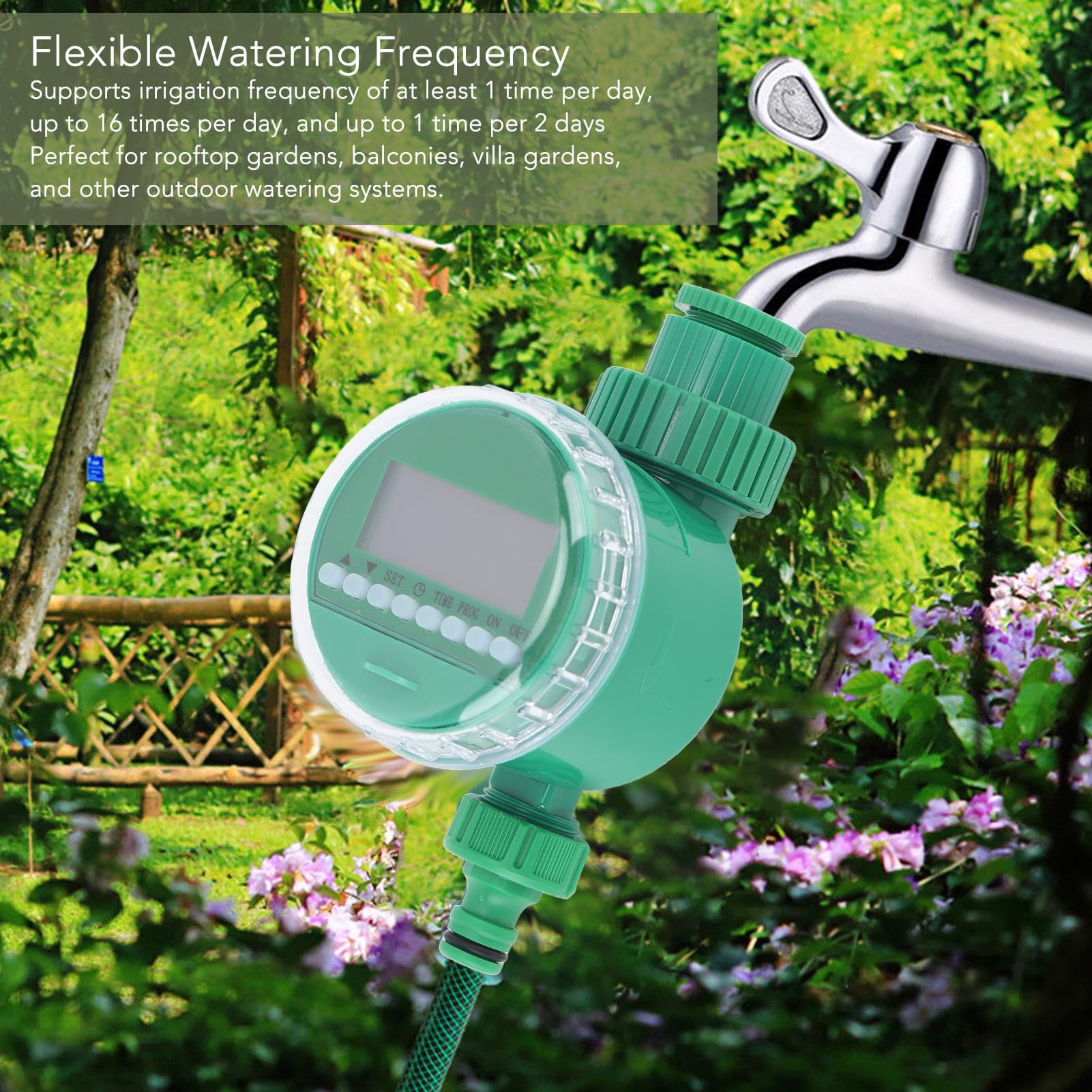 LCD Display Electronic Garden  - đánh giá và giá Smart Garden Valve