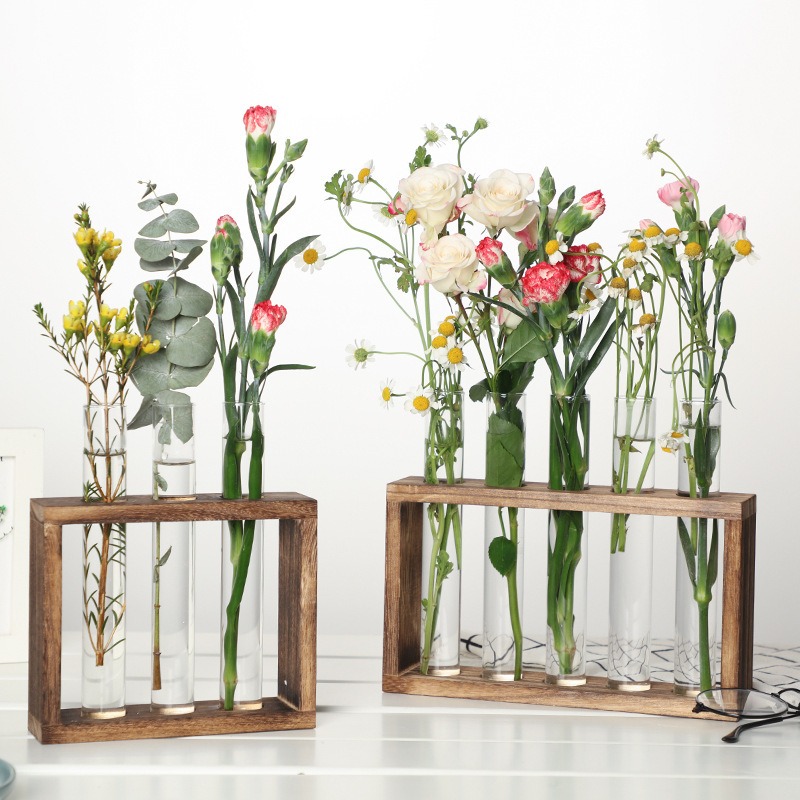 5-Tube Glass Hydroponic Plante - đánh giá và giá Indoor Herb Garden Kit