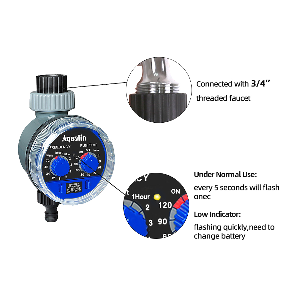 Garden Watering Timer Ball Val - đánh giá và giá Smart Garden Valve