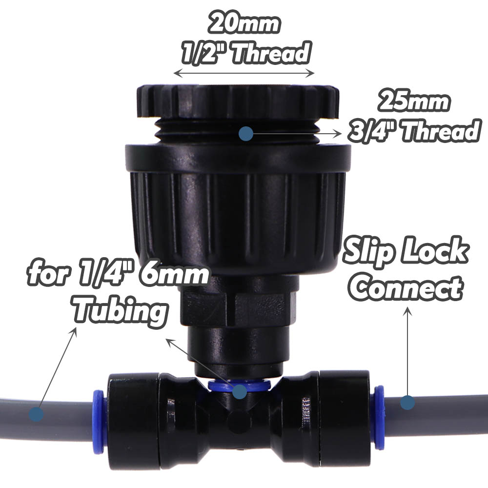 3pcs Garden Tap Adapter Slip L - đánh giá và giá Smart Garden Tap