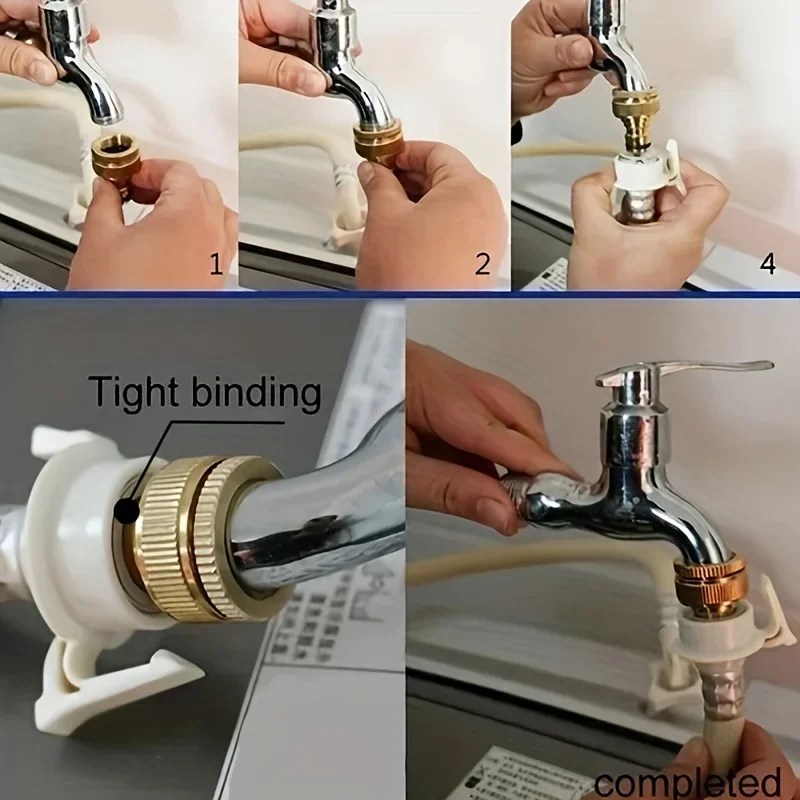 Brass Faucet Tap Connector Mix - đánh giá và giá Smart Garden Tap