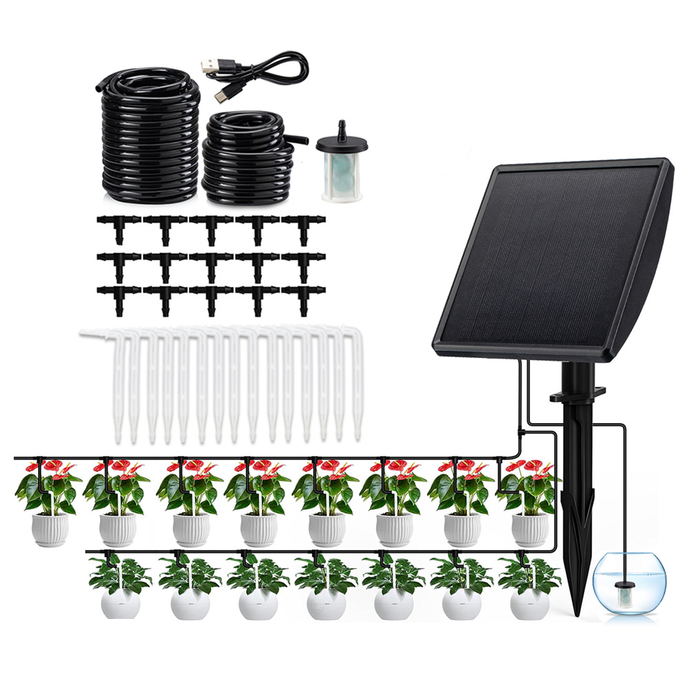 Solar Automatic Drip Irrigatio - đánh giá và giá Smart Garden Usa
