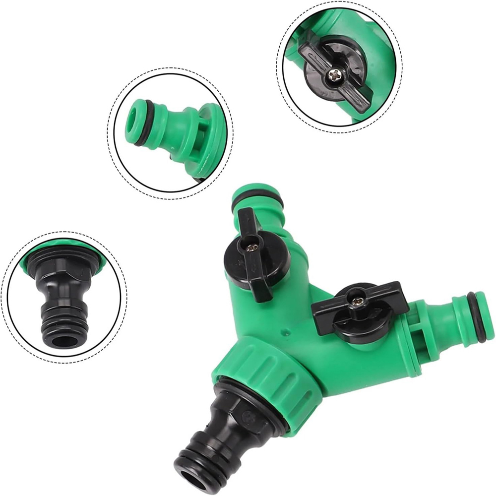 2-Way Garden Hose Splitter Y C - đánh giá và giá Smart Garden Tap