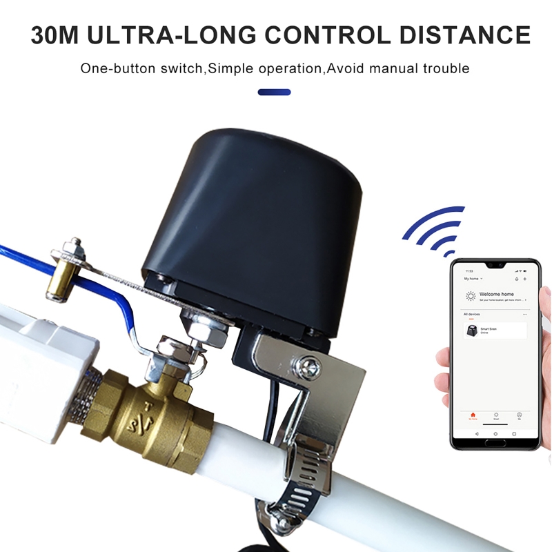 Tuya Smart Gas Valve WIFI Gard - đánh giá và giá Smart Garden Valve