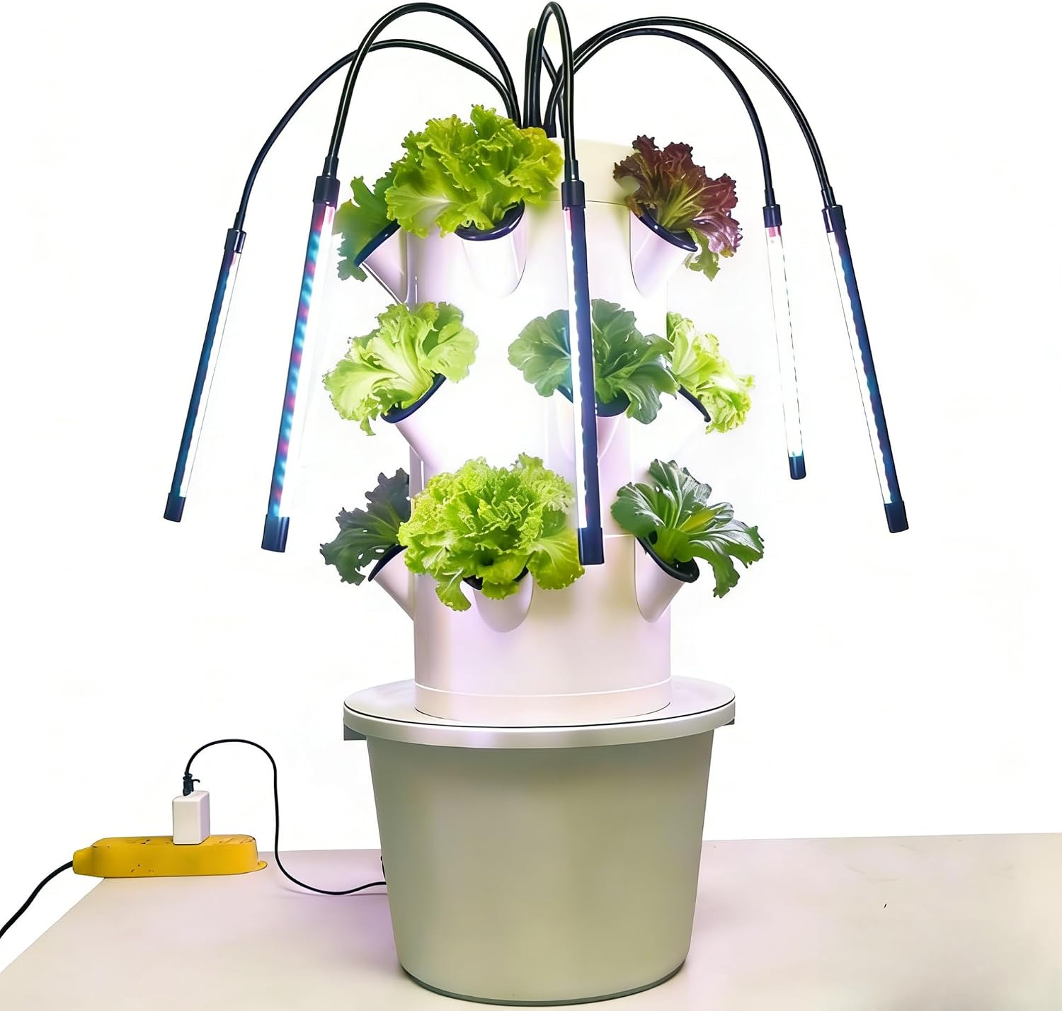 Vertical Hydroponic Growing Sy - đánh giá và giá Indoor Herb Garden Kit