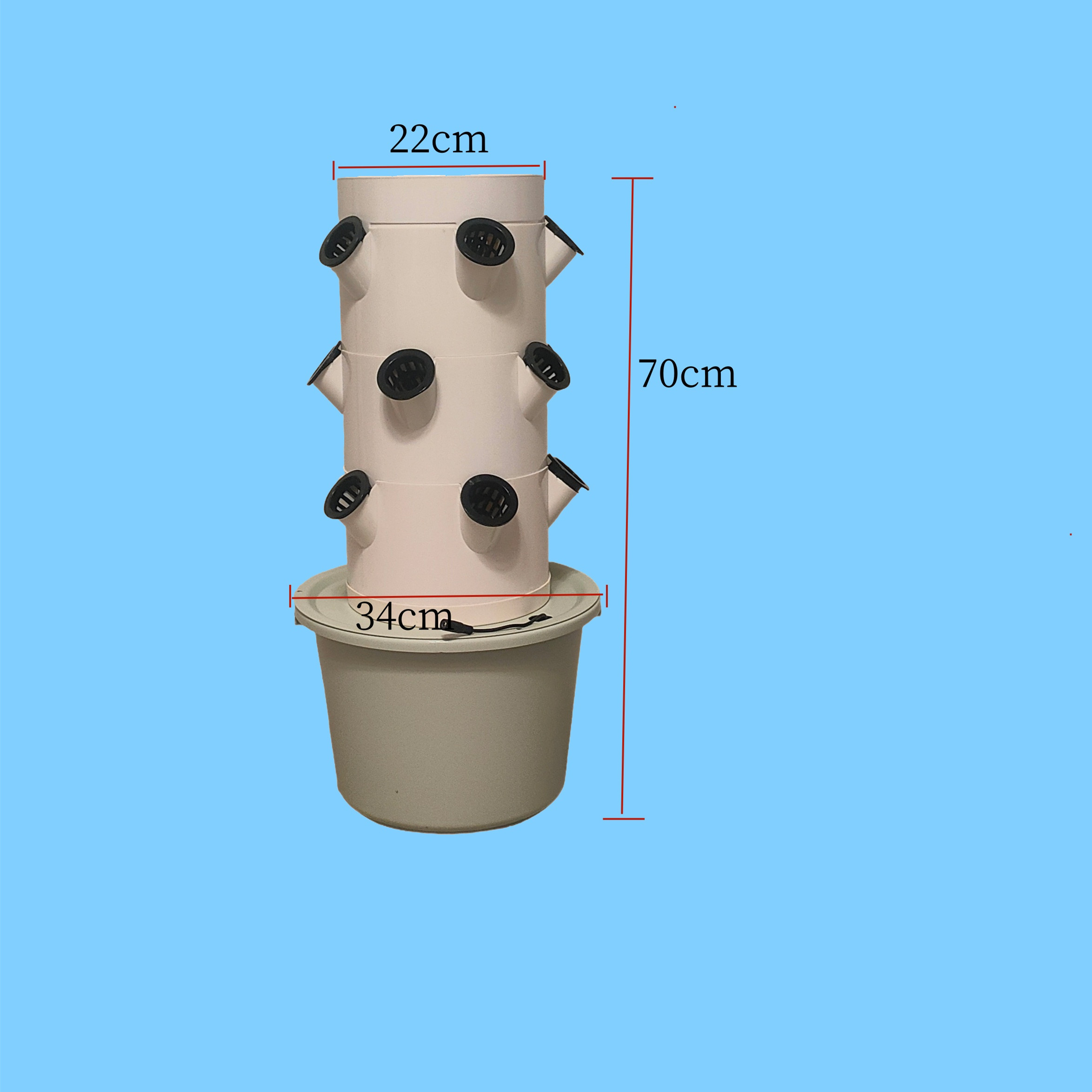 Vertical Hydroponic Growing Sy - đánh giá và giá Indoor Herb Garden Kit
