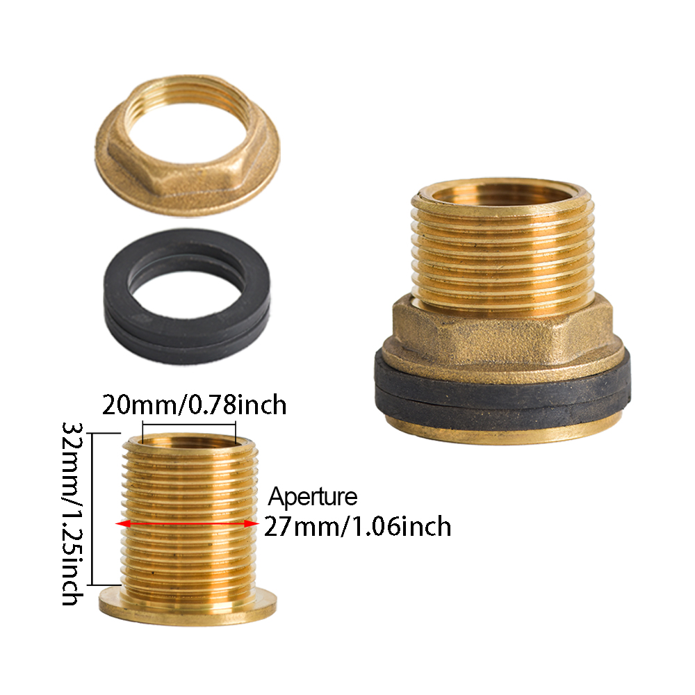 IBC Tank Brass Tap Adapter S60 - đánh giá và giá Smart Garden Tap