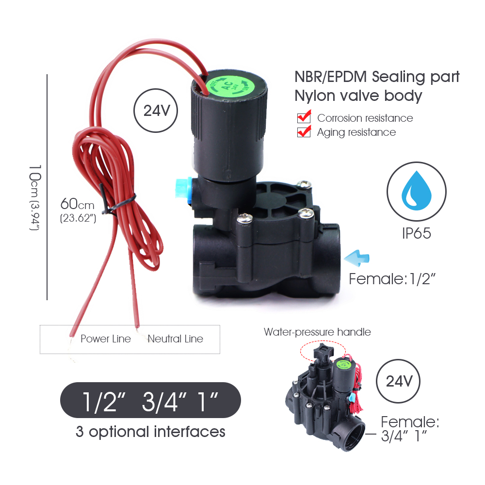 Garden Hose Solenoid Valve Con - đánh giá và giá Smart Garden Valve
